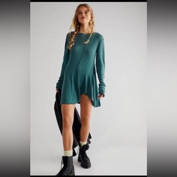 knee length dresses for ladies Free People Short and Sweet Mini Dress